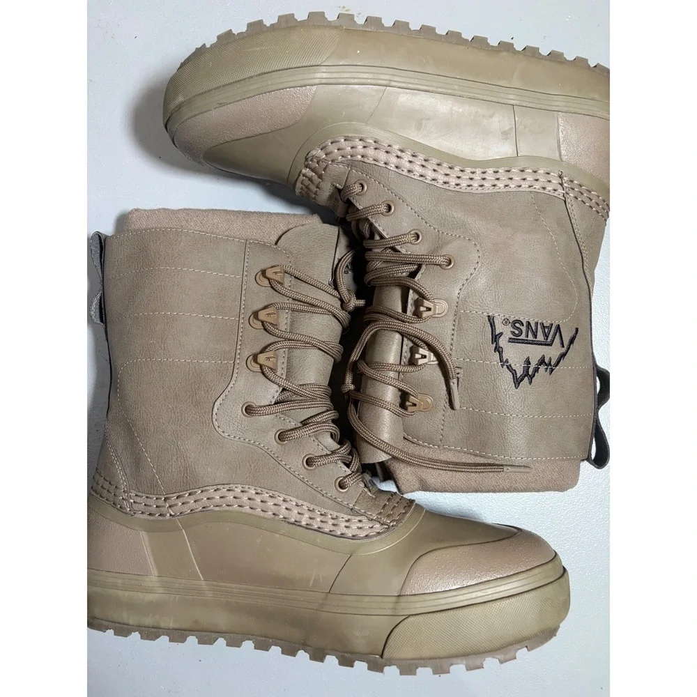 Vans WTAPS Standard Snow MTE Boots Mens 11 Tan Vault Urban Territory Winter Lug